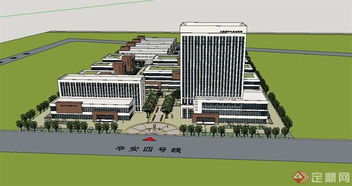 現(xiàn)代工廠辦公區(qū)建筑規(guī)劃設(shè)計 數(shù)字化模型在建筑工程中的應(yīng)用